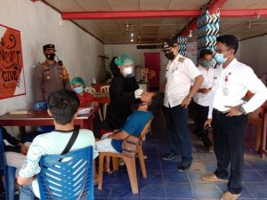 Bupati Landak Apresiasi Kerja Nyata Forkopimcam Sengah Temila Memutus Mata Rantai COVID-19