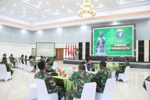 Prajurit Kodam XII/Tpr Terima Sosialisasi Kerjasama Pengelolaan TWP-AD