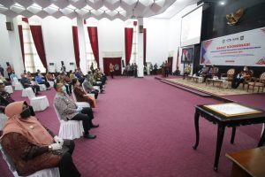 Rakorwasin Keuangan Dan Pembangunan Kalbar 2021, Bupati Landak : Pastikan Program Pemerintah Bermanfaat Untuk Masyarakat