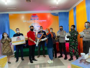 Bupati dan Wabup Kapuas Hulu Hadiri Penarikan Undian Simpedes BRI