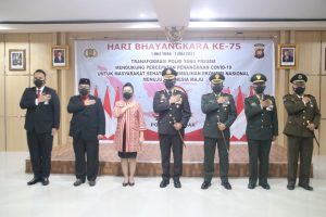 HUT Bhayangkara ke 75, Ini Pesan dan Harapan Bupati Landak 