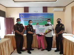Kajari Tobasa Apresiasi Respon Cepat BPJS Ketenagakerjaan Toba