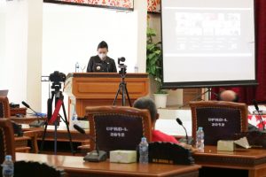 Bupati Landak Sampaikan Rancangan Perubahan APBD 2021