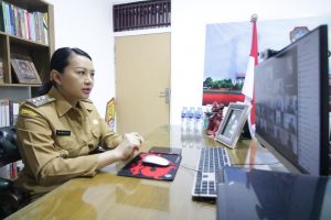 Evaluasi PPKM Kabupaten Landak, Karolin : Positivity Rate Dibawah Angka Nasional