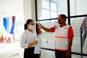 Hari Pertama Tes CPNS di Kabupaten Landak, Karolin : Peserta Wajib Ikuti Prokes COVID-19