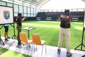 Jelang Purna Tugas Pangdam, Kodam XII/Tpr Gelar Farewell Menembak