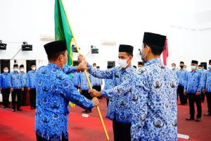 Vinsensius Kukuhkan DP Korpri Kabupaten Landak Periode 2021 – 2026