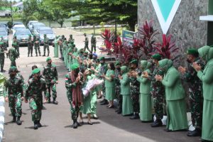 Keluarga Besar Kodam XII/Tpr Sambut Kedatangan Pangdam Baru