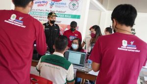 Tinjau Vaksinasi di Padua Mendalam, Ini Pesan Bupati Kapuas Hulu