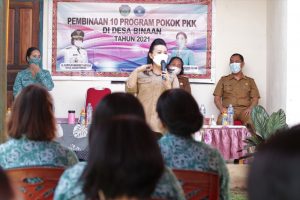 Bupati Landak Sosialisasi Stunting ke Kader PKK di Kelampai Setolo
