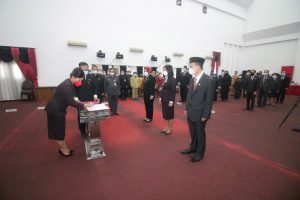 Karolin Lantik Pejabat Eselon II, Ini Nama-Nama Pejabat yang Dilantik
