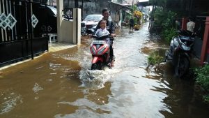 Banjir Pasang Rendam Wilayah Rendah dan Tepian Sungai Kapuas
