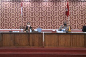 Jelang PPKM Level 3 Nataru, Bupati Landak Gelar Rakor Linsek