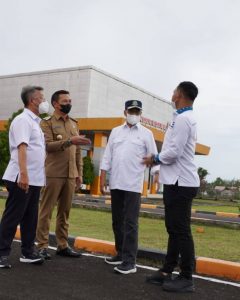 Menhub RI Tinjau Bandara Pangsuma, Ini Harapan Bupati Kapuas Hulu