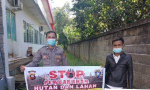 Cegah Karhutla, Ini Yang Dilakukam Polsek Menjalin