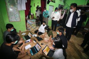 Karolin Apresiasi Remaja, Penginput Data Vaksinasi COVID-19