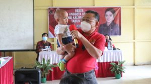 Kunker di Bengkawe, Cornelis Bahas Persoalan Stunting