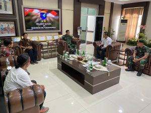 Pangdam XII/Tpr Terima Kunjungan Daud Yordan