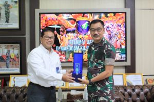 Pangdam XII/Tpr Terima Kunjungan GM PT. PLN Wilayah Kalbar