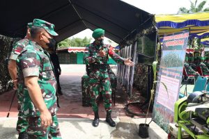 Satgas Pamtas Tanam Sorgum, Ini Pesan Kasad