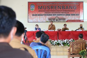 Musrenbang Kecamatan Menjalin, Ini Arahan Bupati Landak