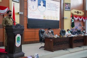 Bupati Kapuas Hulu Hadiri Rakor Bersama Kemenkopolhukam