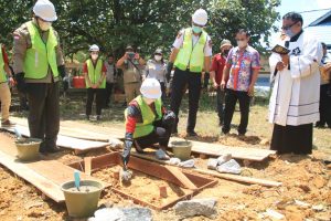 Peletakan Batu Pertama Pembangunan Gedung Dinas Perhubungan