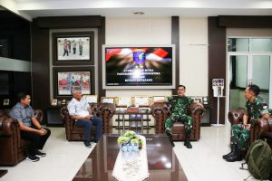 Pangdam XII/Tpr Terima Kunjungan Bupati Ketapang