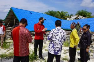 Sis Tinjau Ponpes Al-Hidayah Yang Roboh Diterjang Angin Kencang