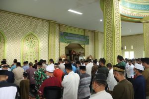 Kodam XII/Tpr Gelar Sholat Idulfitri 1443H di Makodam