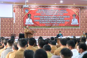 Sosialisasi Pilkades Serentak, Bupati Landak : Kepala Desa Memahami Tahapan Pemilihan