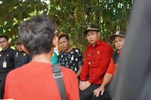 Sis Tinjau Lokasi Pertanian Desa Nanga Yen