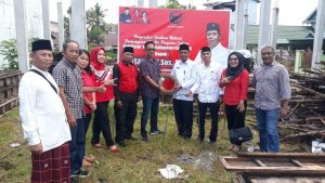 Lasarus Bantu Bahan Material Pembangunan Kantor PCNU Ketapang