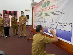 Sekda Landak Membuka Kegiatan Penguatan DRPPA Tahun 2022