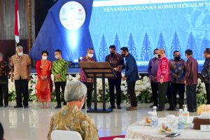 Bupati Kapuas Hulu Hadiri Rakor TP2DD di Pontianak