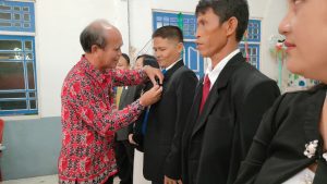 Ocin Hadiri Pelantikan PMW GPdI Landak 2022-2027