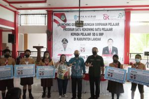 Pemda Landak Luncurkan Tabungan Simpel SD dan SMP