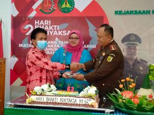 Staf Ahli Bupati Landak Hadiri Syukuran Hari Bhakti Adhyaksa ke-62