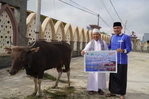 Wabup Kapuas Hulu Sembelih Hewan Qurban di Kedamin Hili