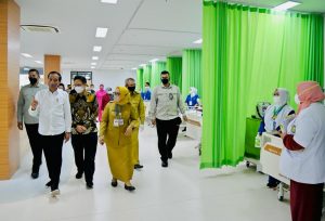 Jokowi Resmikan Tower A dan B RSUD Soedarso