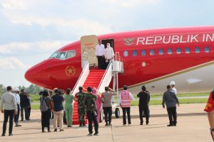 Pangdam XII/Tpr Pimpin PAM VVIP Presiden Jokowi