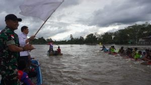 Sis Tutup Turnamen Sampan Bidar di Delintas Karya