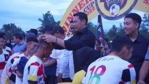 Sis Tutup Turnamen Sepak Bola Angkasa Cap Semitau