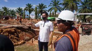Tinjau Mega Proyek Kapuas Hulu, Ini Pesan Sis ke Kontraktor