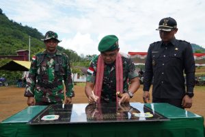 Wahyudi Hadiri Penutupan TMMD 114 di Kensurai