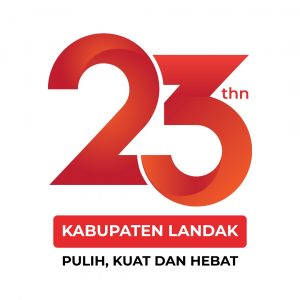 Logo HUT Pemkab Landak ke 23 Resmi Diluncurkan