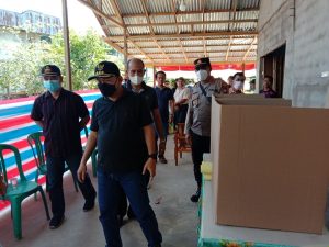 Samuel Tinjau Persiapan Pilkades Serentak di Keranji Mancal