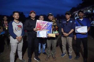Wahyudi Tutup Turnamen Football Cup Dangkan Kota
