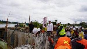 Dampingi Lasarus, Sis Tinjau Normalisasi Danau