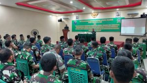 Dandim 1206/Psb Buka Kegiatan Peningkatan Kemampuan Apkowil Tersebar